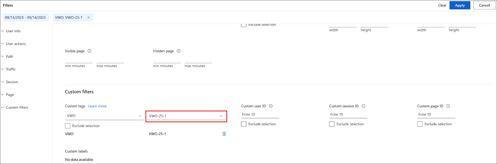 microsoft-clarity-interface-for-creating-reports.png